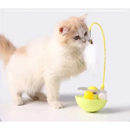 Zilli Kedi Otlu Hacıyatmaz Oyuncağı