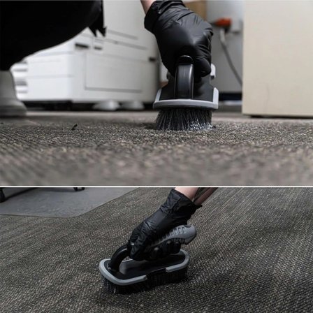 Saplı Halı, Koltuk Ve Araç Temizlik Fırçası – Çok Amaçlı İç &amp;amp; Dış Oto, Ev Ve Ofis Kullanımı İçin Ergonomik Temizlik Aparatı Bx40