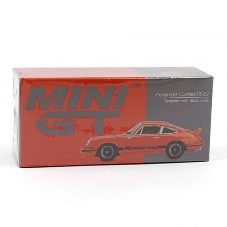 1/64 Porsche 911  RS 2.7 Tangerine with Black Livery