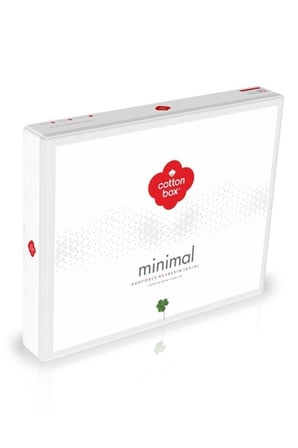 Eco Lounge Minimal Çift Kişilik Nevresim Takımı Oniks Karamel