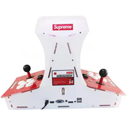 Ozmik Supreme Mini Arcade Bartop makineleri Pandor kutusu 1338 Oyun 2 Oyunculu