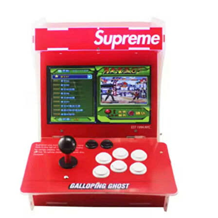 Ozmik Supreme Mini Arcade Bartop makineleri Pandor kutusu 1338 Oyun 2 Oyunculu