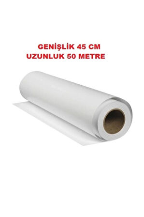 RESİM KAĞIDI RULO GENİŞLİK 45 CM UZUNLUK 50 METRE