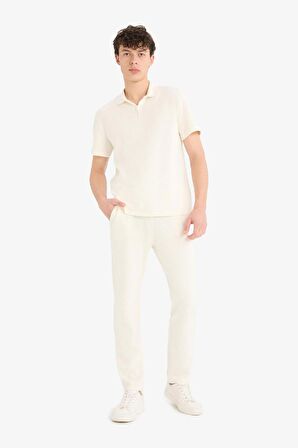 DeFacto Regular Fit Eşofman Altı Beli Bağcıklı Cep Detaylı Düz Paça D9701AX25SPER223