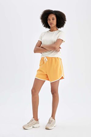 DeFactoFit Standart Fit Sporcu Kısa Paça Şort B0108AX24HSOG607