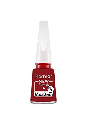 Flormar Nail Enamel Yüksek Pigmentli & Parlak Bitişli Oje Fne-405 Red Roots