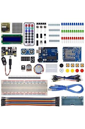 Arduino Uno R3 Full Başlangıç Seti 145 Parça 310 Adet Set