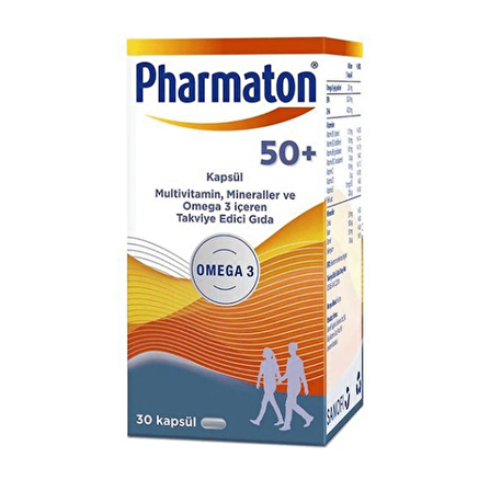 PHARMATON 50 PLUS 30 KAPSÜL