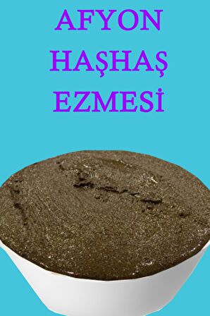  900 gr Siyah Haşhaş Ezmesi %100 Doğal AfyonKarahisar