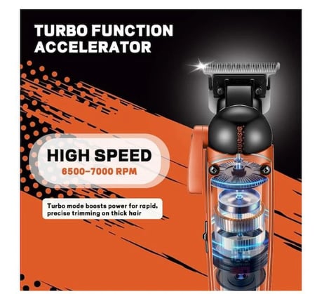 VGR V-274 Seramik-Titanyum Bıçaklı ve Turbo Fonksiyonlu Profesyonel Saç Kesme Makinesi