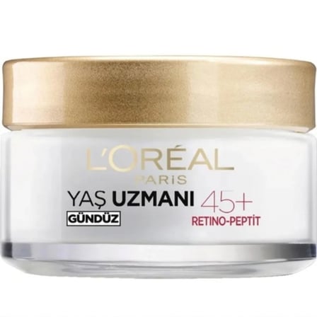 Loreal Yaş Uzmanı 3 etkili 45+ Kırışıklık Karşıtı Sıkılaştırıcı Gündüz Kremi 2 x 50 ML