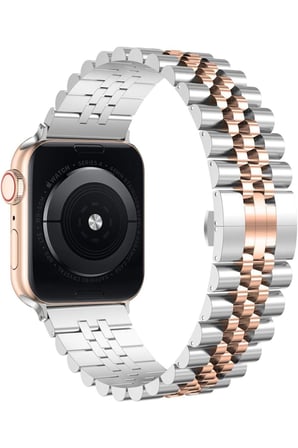 Apple Watch 2 3 4 5 6 7 8 9 Se Ultra 42-44-45-49 Mm Uyumlu Çelik Metal Kordon Kayış Paslanmaz