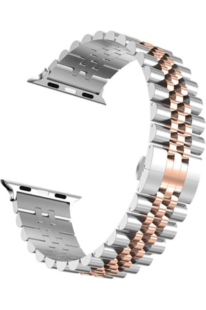 Apple Watch 2 3 4 5 6 7 8 9 Se Ultra 42-44-45-49 Mm Uyumlu Çelik Metal Kordon Kayış Paslanmaz