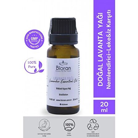 Lavanta Yağı % 100 Saf 20 Ml 