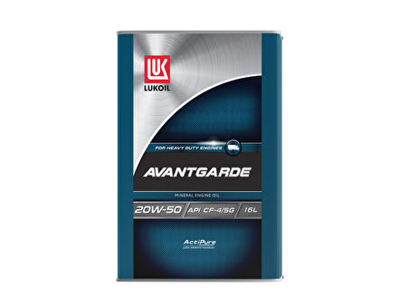 LUKOIL AVANTGARDE
			20W-50 16 KG