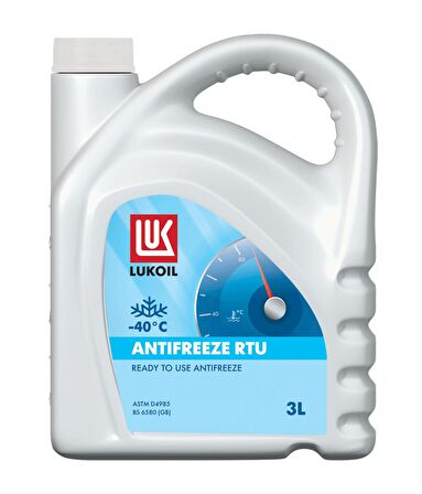 LUKOIL ANTIFREEZE RTU 3 LT KULLANIMA HAZIR ANTİFRİZ