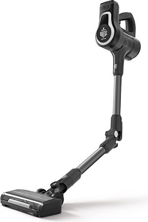 Karaca Vantuz Power Force Pro 2 In 1 Şarj Edilebilir Dik Süpürge Matte Black Silver