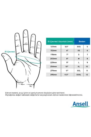 ANSELL 48-919 ELDİVEN NO:9