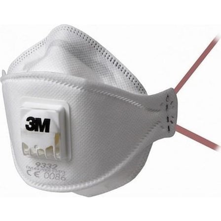 3M 9332A AURA FFP3 VENTİLLİ TOZ VE SİS MASKESİ