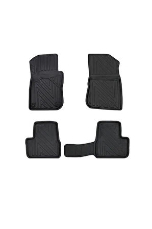 Citroen C3 2002-2009 Uyumlu 3D Havuzlu Oto Paspas