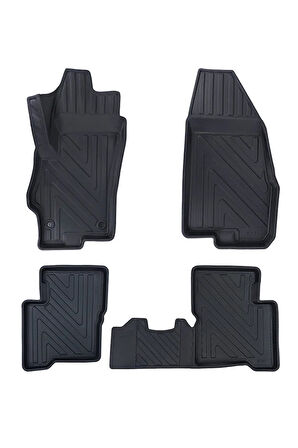 Fiat Linea 2007 ve Sonrası Uyumlu 3D Havuzlu Oto Paspas