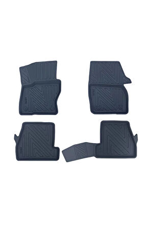 Ford Focus 3 2011-2014 Uyumlu 3D Havuzlu Oto Paspas
