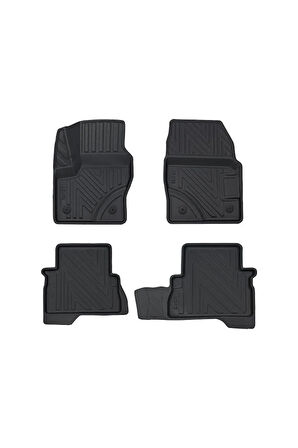 Ford Kuga 2012-2019 Uyumlu 3D Havuzlu Oto Paspas