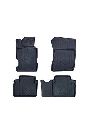 Honda Civic 2006-2012 Sedan Uyumlu 3D Havuzlu Oto Paspas