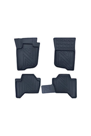 Mitsubishi L200 2005-2018 Uyumlu 3D Havuzlu Oto Paspas