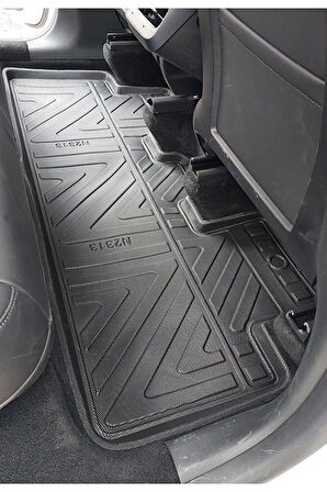 Tesla Model Y 2019 ve Sonrası Uyumlu 3D Havuzlu Oto Paspas