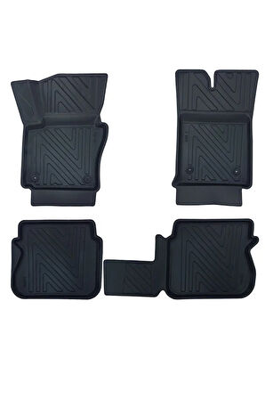 Volkswagen Caddy 2010-2015 Uyumlu 3D Havuzlu Oto Paspas