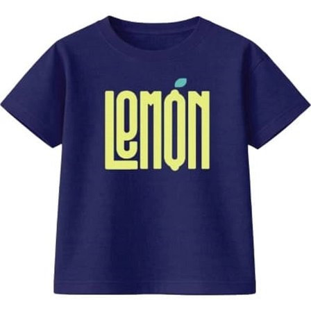 Difa Kids Lemon Baskılı Kız Çocuk Tişört Pamuklu Kısa Kollu