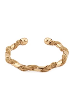 Axxion Sarmal Bileklik Gold Pirinç Zirkon Taş