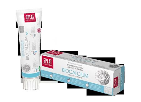 SPLAT BIOCALCIUM DIS MINESİ ONARIM WHİTE SYSYTEM MACUN 100 ML. SKT:10/2024