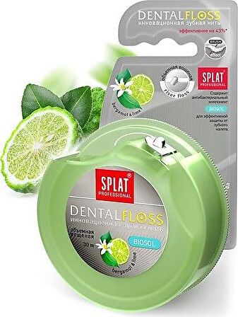 Splat Professional Bergamot ve Limon Aromalı Hacimli Diş İpi 30 metre