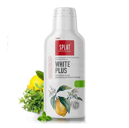 Splat Mouthwash White Plus Ağız Çalkama Suyu 275 ml