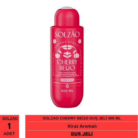 Solzao Cherry Beijo Duş Jeli 400 ml