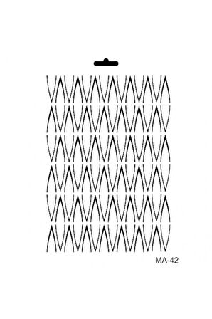 Ma42 Mix Media Stencil