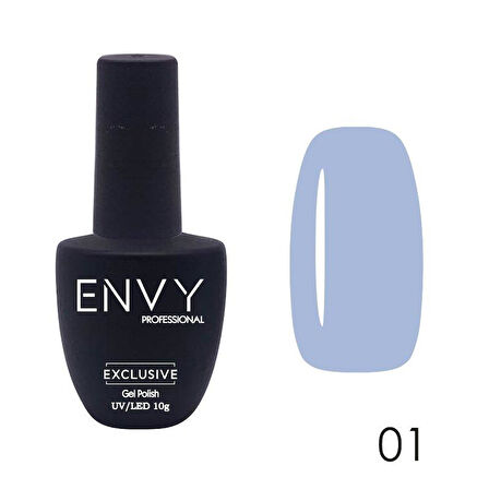 Envy Kalıcı Oje Exclusive Seri Mavi Gri No:001