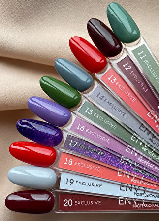Envy Kalıcı Oje Exclusive Koyu Yosun Yeşil 10gr No:015