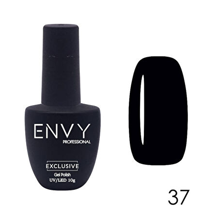 Envy Kalıcı Oje Exclusive Seri Siyah 10gr No:037