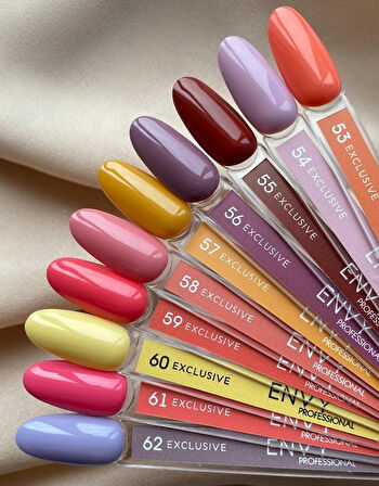 Envy Kalıcı Oje Exclusive Seri Pastel Pembe 10gr No:058