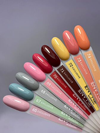 Envy Kalıcı Oje Exclusive Seri Pastel Pembe 10gr No:065