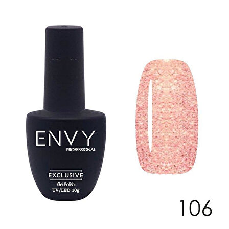 Envy Kalıcı Oje Exclusive Seri Parıltılı Toskana Nude 10gr No:106