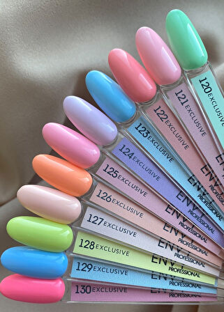 Envy Kalıcı Oje Exclusive Seri Soğuk Pembe 10gr No:127
