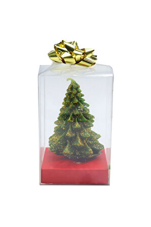 Mini Yılbaşı Ağacı Mum