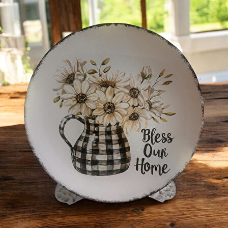 18 cm Dekoratif Duvar Tabağı