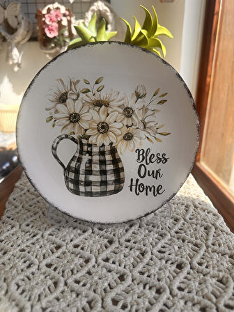 18 cm Dekoratif Duvar Tabağı