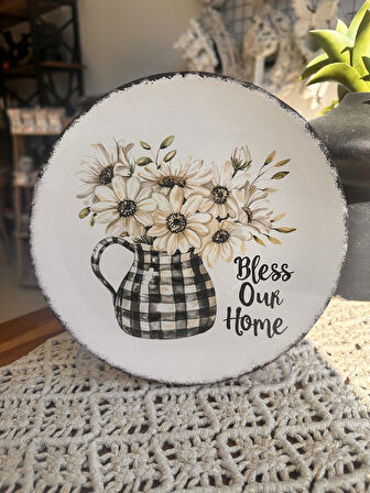 18 cm Dekoratif Duvar Tabağı