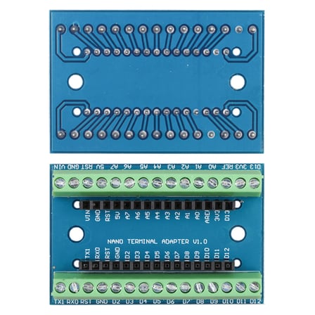 Arduino Nano Terminal Adapter V1.0 (Klemens Genişletme Modülü)